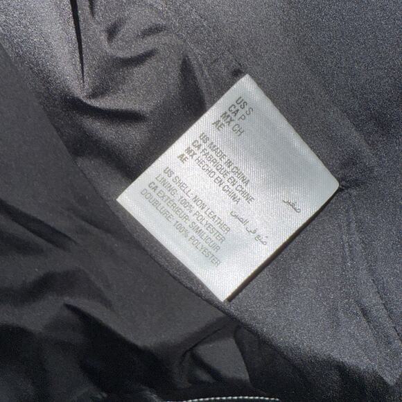 Mode of One Men's Faux-Leather Trucker Jacket, Deep Black small, $100 - Picture 9 of 9